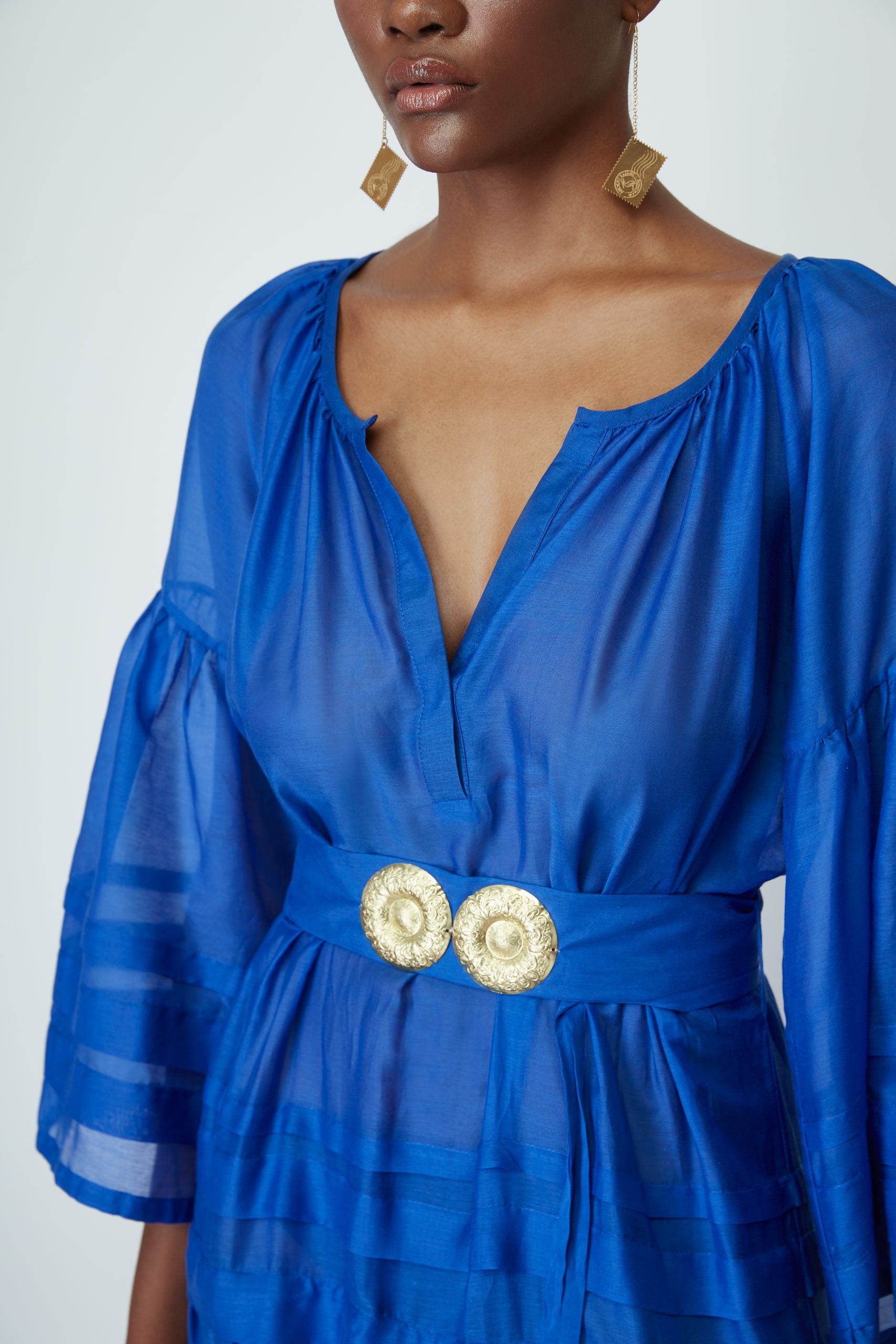 MYKONOS STAMP EARRINGS - WEB EXCLUSIVE