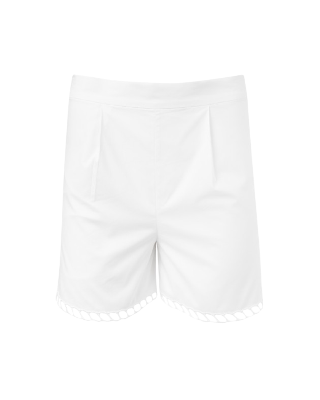 SCHINOUSA CUT-EMBROIDERED SHORTS