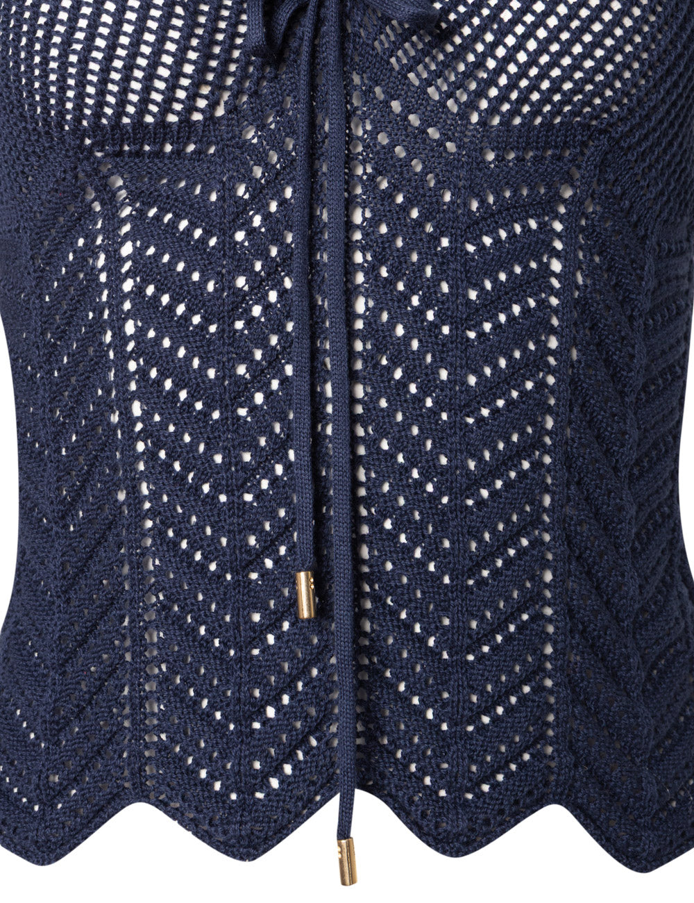 FISHBONE KNITTED SET  OF SKIRT AND TOP