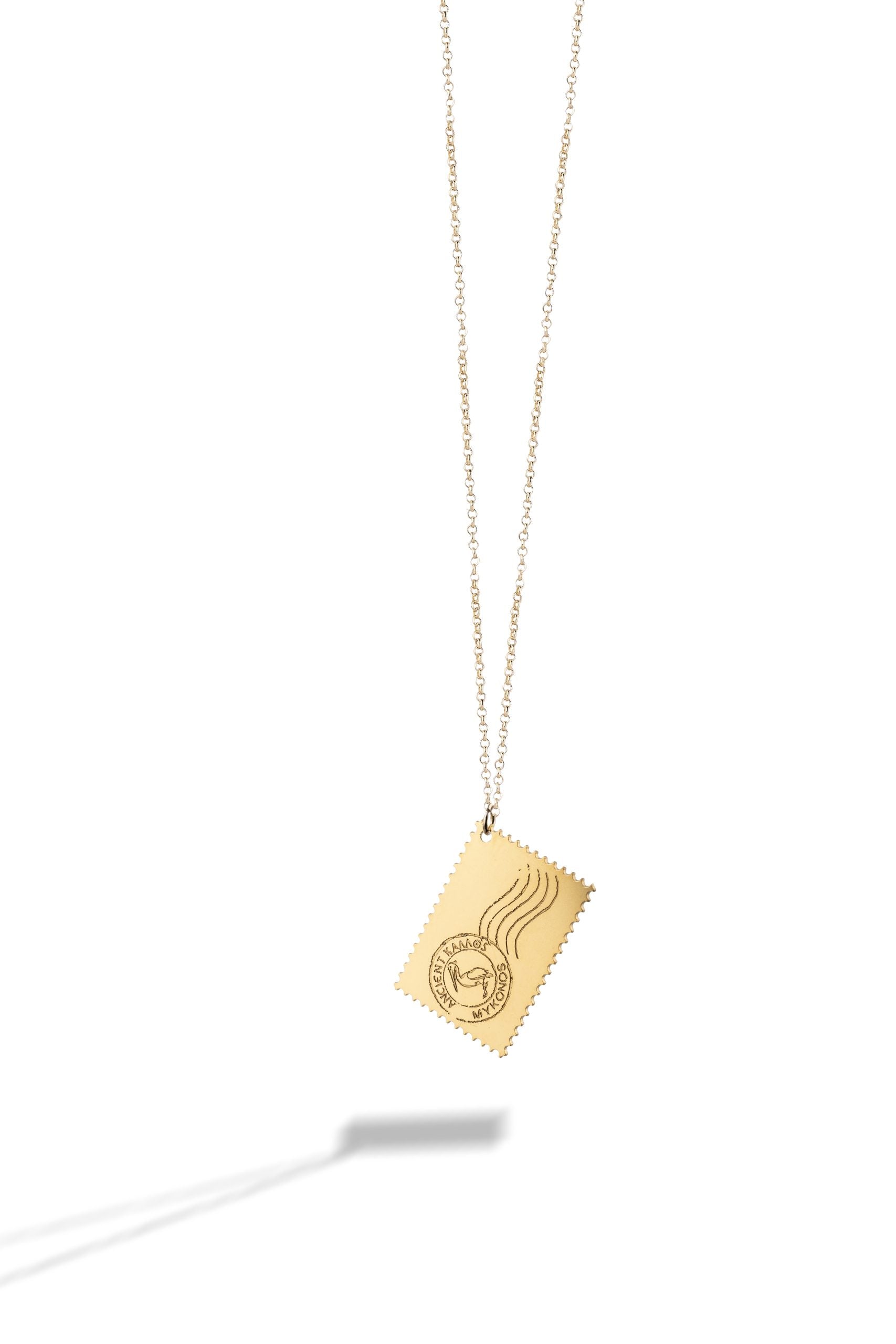 MYKONOS STAMP NECKLACE - WEB EXCLUSIVE